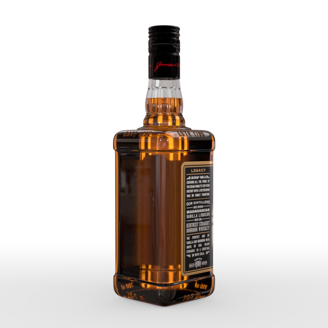 3D model jim beam vanilla 70cl https://p.turbosquid.com/ts-thumb/sT/7jrdhb/R7lZ6hM7/jim_beam_vanilla_70cl_bottle_04/jpg/1595328649/1920x1080/fit_q87/c2ea0f26dc00a35d2f73631ab680a67f93295d0f/jim_beam_vanilla_70cl_bottle_04.jpg
