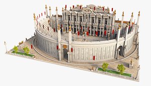 3D Classic Amphitheater