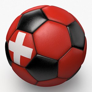 soccerball pro ball black 3d model