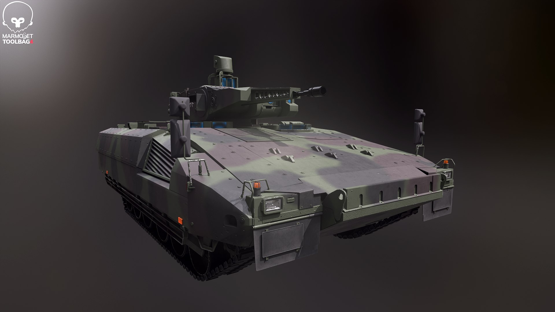 Puma A IFV PBR 3D Model - TurboSquid 2058770