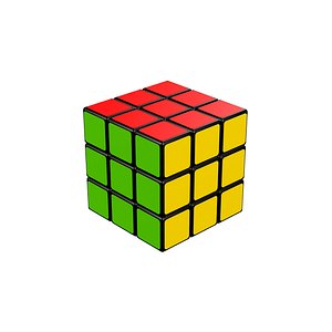 cube 3D model