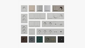 Schneider Electric Atlas Design Electric Furniture 3D model