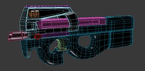 fn p90 3d max