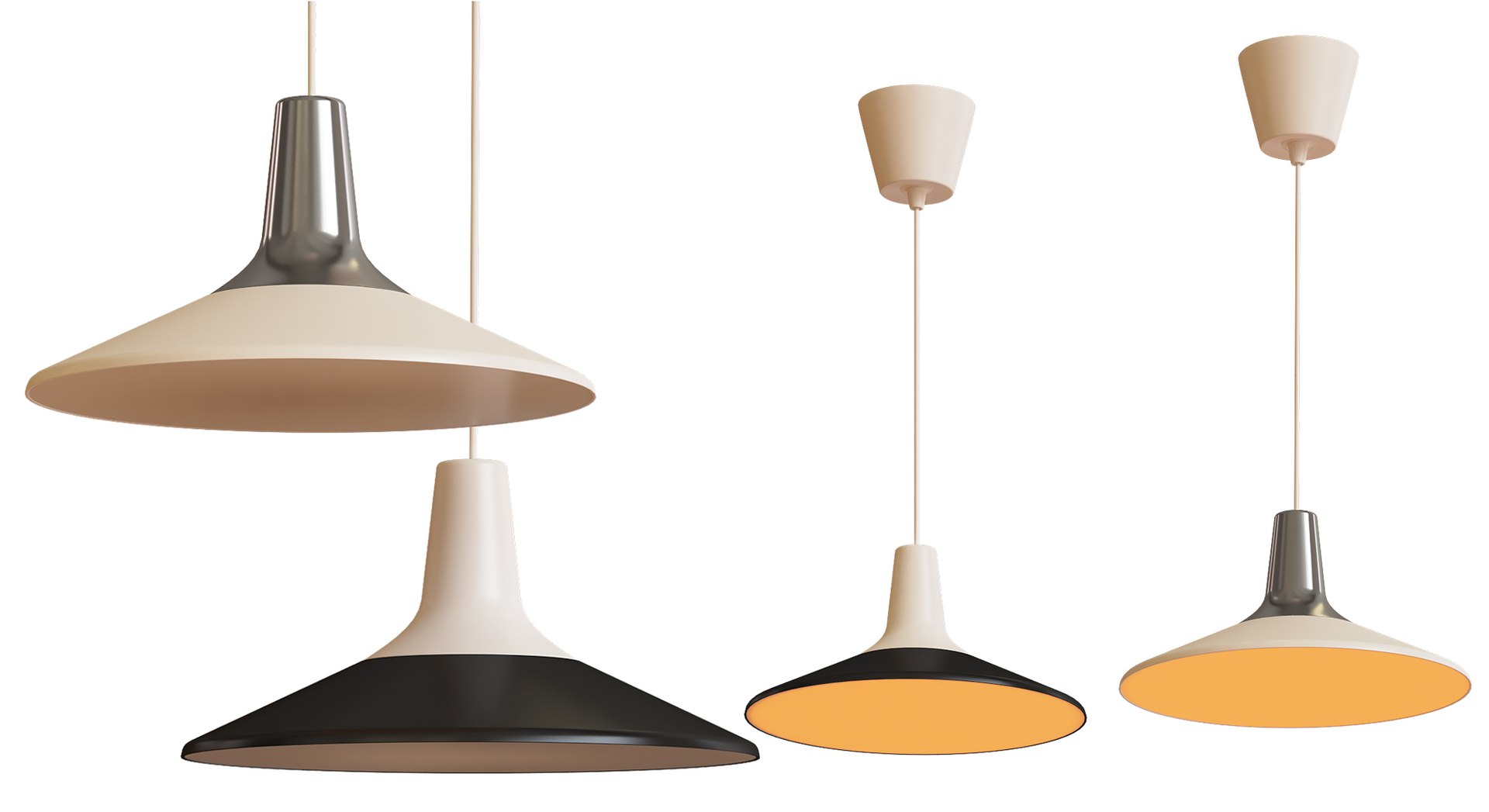 IKEA FYRTIOFYRA Pendant lamp 3D model TurboSquid 2063061