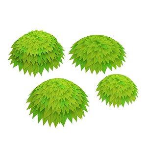 cartoon leaf 3D