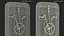 Rectangular Steel Hatch with Wheel Handle Gray