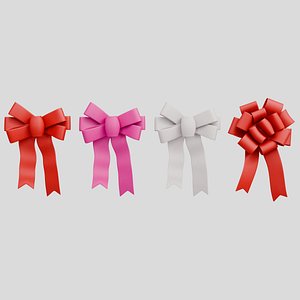 3D Gift Bow  Collection 01