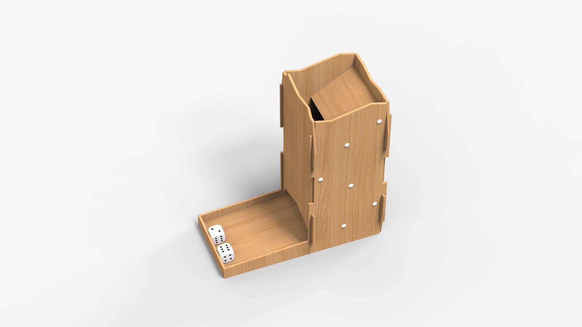 3D model dice tower https://p.turbosquid.com/ts-thumb/sT/Qhnbyc/LDecf85k/untitled.2053/jpg/1600986742/1920x1080/fit_q87/6fc0fb6b72a12aace3b636a9bc8e49e3b211df6b/untitled.2053.jpg