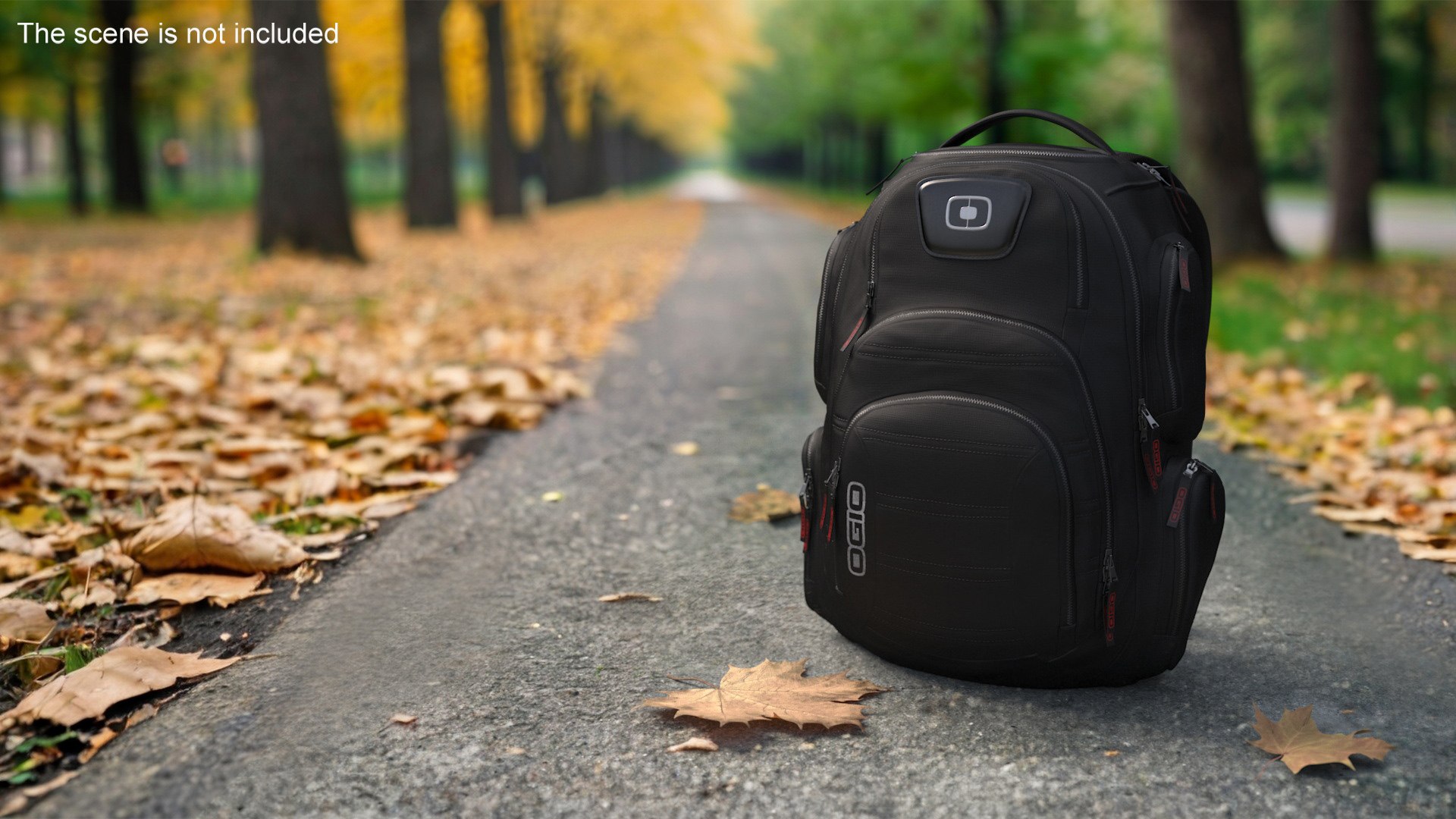 3D OGIO Backpack Black - TurboSquid 2262183