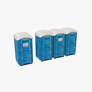 PortaPotty Mobile Site Toilet Game Ready