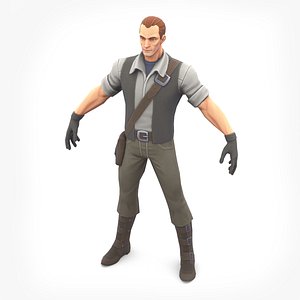 Character07 3D model