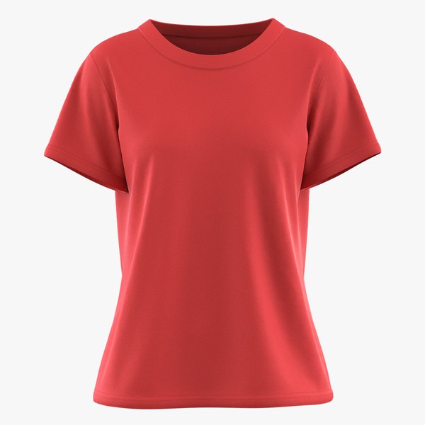 3D model Fashion Stylish women T-Shirt