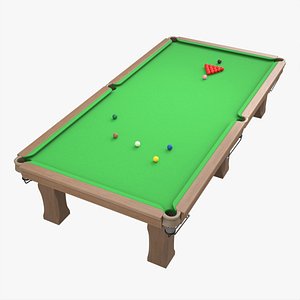 3D Mesa de Bilhar Snooker - TurboSquid 1782398