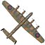 british heavy bomber avro lancaster 3d max