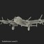 british heavy bomber avro lancaster 3d max