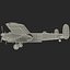 british heavy bomber avro lancaster 3d max