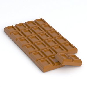 3D model Chocolate Bar