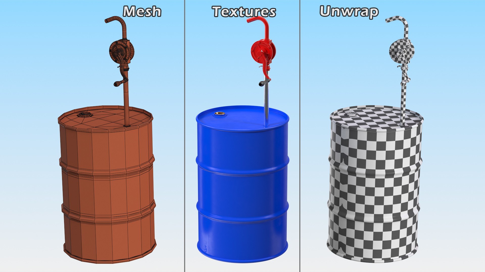 rotary pump oil barrel 3D https://p.turbosquid.com/ts-thumb/sT/pU6CdL/zo/rotarypumpwithoilbarrel3dmodel014/jpg/1611689393/1920x1080/fit_q87/94510b40daeb383a1c92aafe93801094ea032b06/rotarypumpwithoilbarrel3dmodel014.jpg