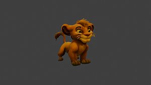Simba lion cub
