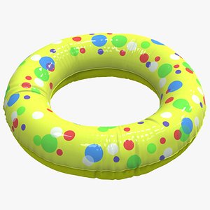 life preserver children 3d model