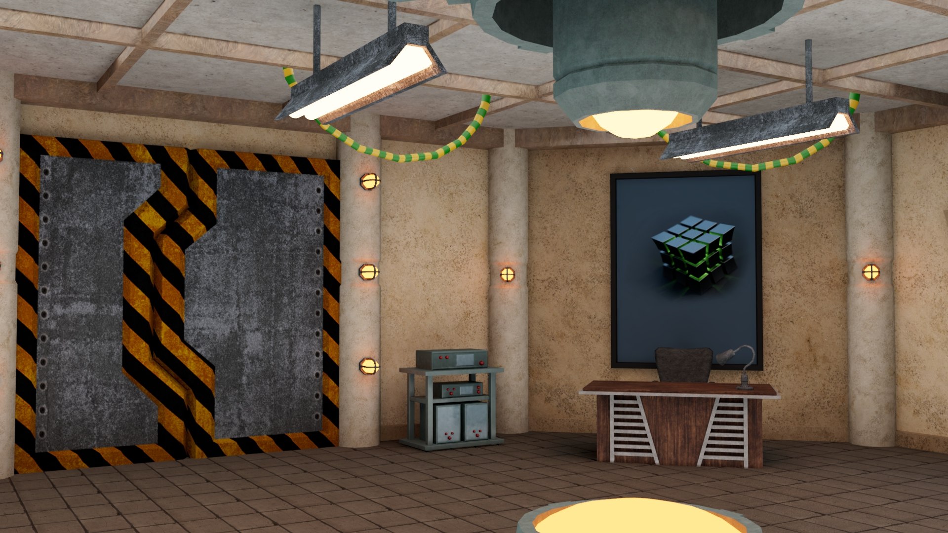 3D Sci-fi Lab - TurboSquid 2019682