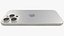 3D Apple iPhone 15 Pro Max White Titanium model