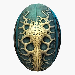 Alien Egg 5 3D model