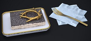 ROASTED COFFEE CAKE 2024 3D model