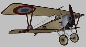 3D nieuport 11 model
