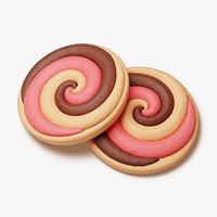 Neapolitan Swirl Cookie