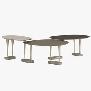3D henge coffee table mushroom furniture model