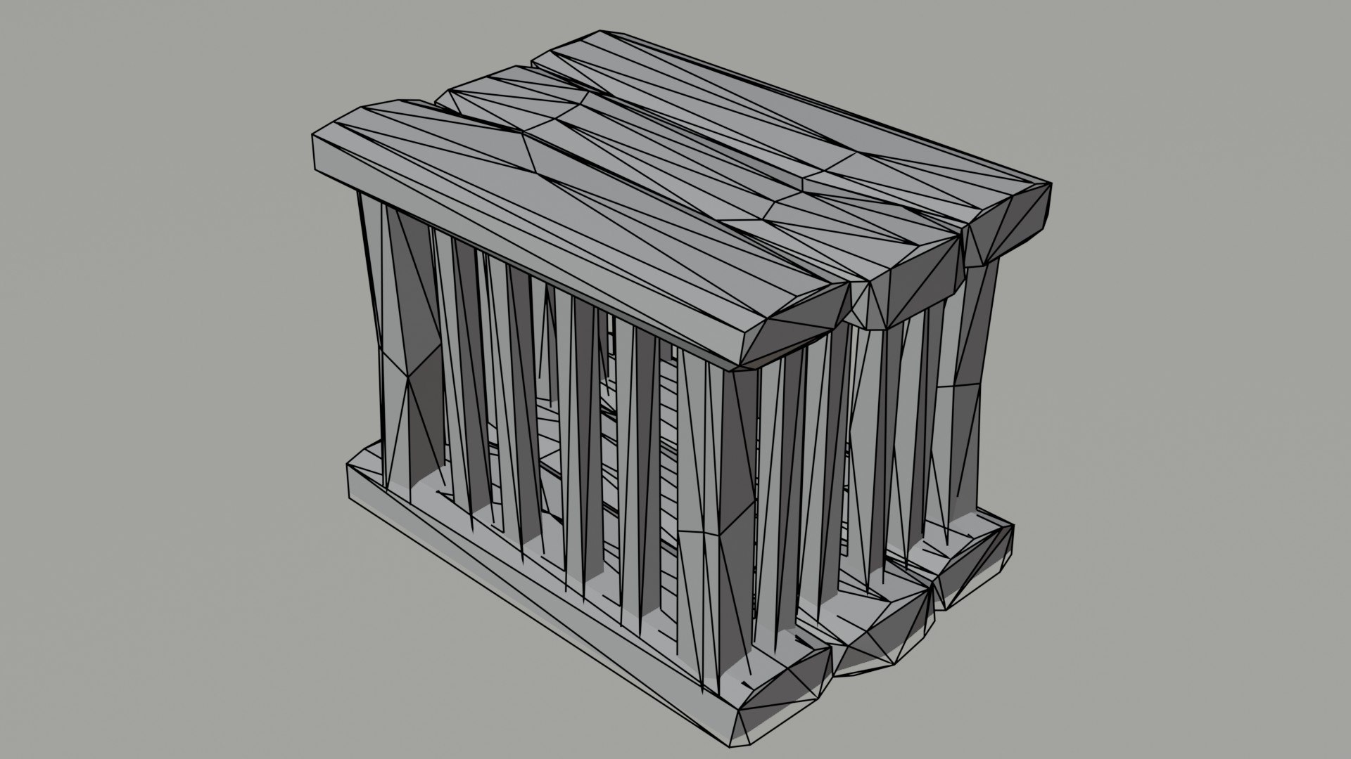Low-poly Cartoon medieval Polygonal cage kit 3D model https://p.turbosquid.com/ts-thumb/sU/Dx5AFz/Zx/7/jpg/1703789974/1920x1080/fit_q87/e61b50fa065cd317cbe6a55f32e8ed78d38f9887/7.jpg