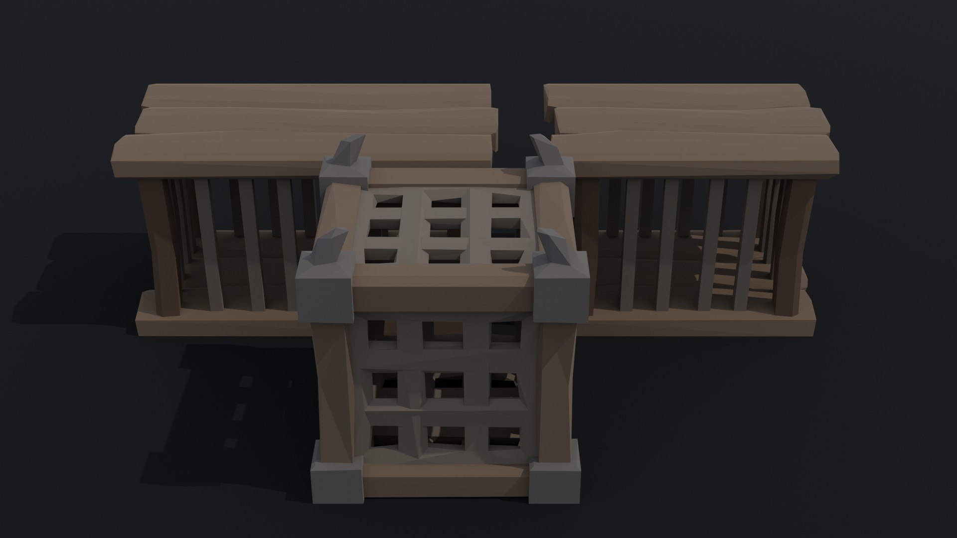 Low-poly Cartoon medieval Polygonal cage kit 3D model https://p.turbosquid.com/ts-thumb/sU/Dx5AFz/iQ/2/jpg/1703789971/1920x1080/fit_q87/f69071b80e4c8089ed3bffa24013892ca8086bd1/2.jpg