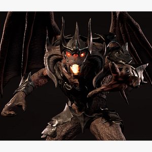 Hell demon warrior