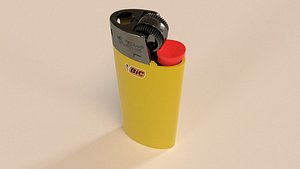 3D lighter bic