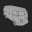 van wagon vehicle 3d model