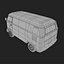 van wagon vehicle 3d model