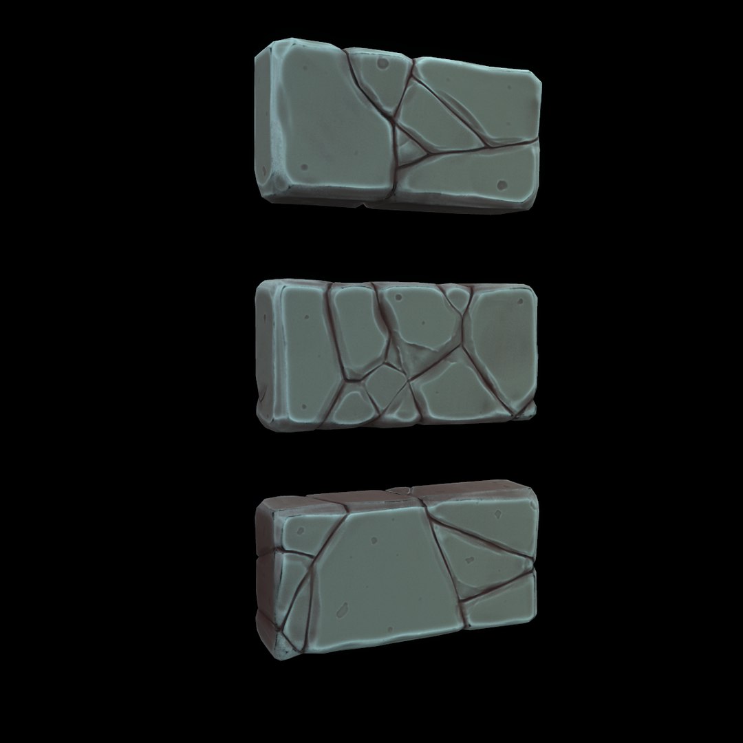 Stylized Cartoon Rock Sand 3D - TurboSquid 1568602