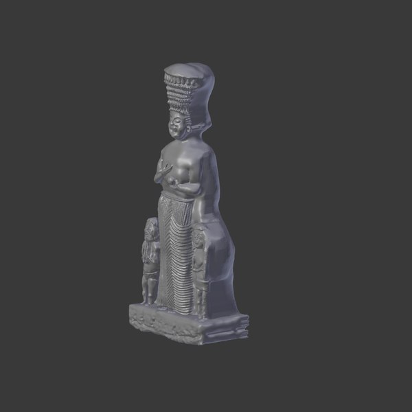 3D kybele hitit statue - TurboSquid 1670709