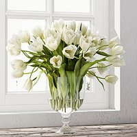 Tulip centerpiece