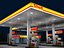 Shell Gas Station Day and Night
