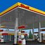 Shell Gas Station Day and Night