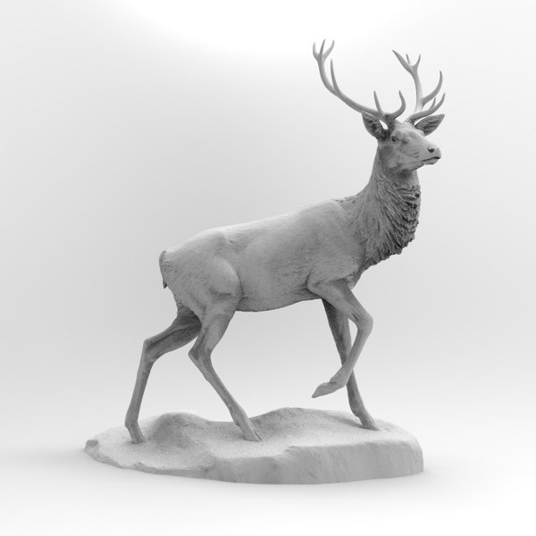 3D scan deer - TurboSquid 1241319