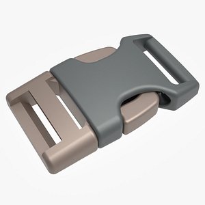 Snap Buckle 3D model