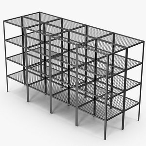 3D model Warehouse Racks
