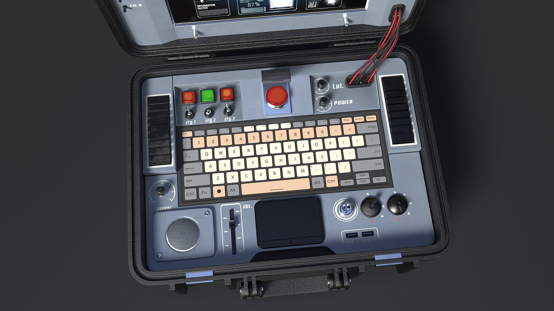 Nuclear Briefcase Rigged for Maya 3D model https://p.turbosquid.com/ts-thumb/sU/gFmtCH/dX/nuclearbriefcaseriggedformayamb3dmodel012/jpg/1680059177/1920x1080/fit_q87/90fb28ff6ad04c39541449b85a2a88ec73af1bf2/nuclearbriefcaseriggedformayamb3dmodel012.jpg