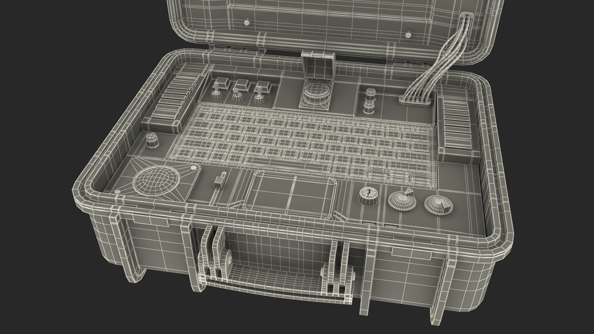Nuclear Briefcase Rigged For Maya 3D Model TurboSquid 2048578