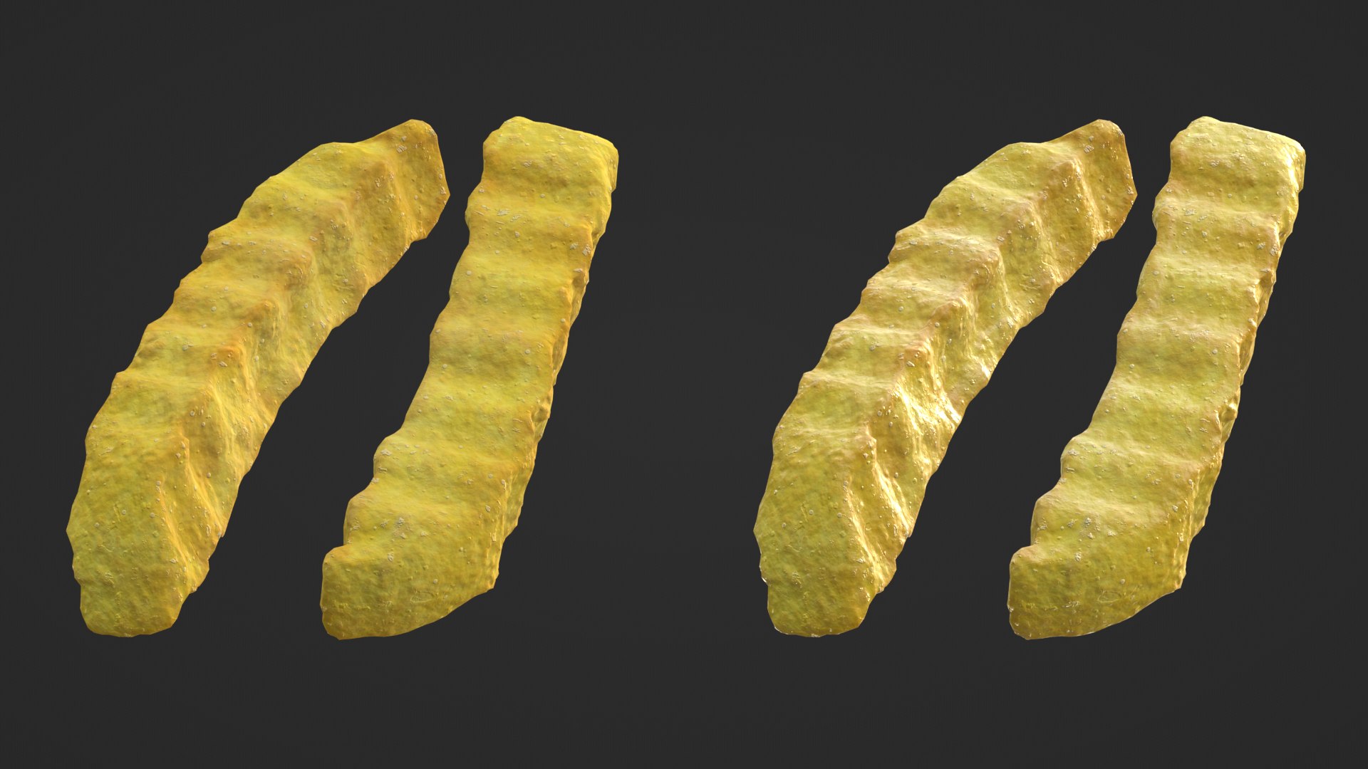 Crinkle Cut Fries 3D model https://p.turbosquid.com/ts-thumb/sU/jH4MmZ/G1/crinklefries01_d00015/png/1776541946/1920x1080/fit_q87/14a87b47ae8b22e2bf8f960acc802eaef4a79adb/crinklefries01_d00015.jpg