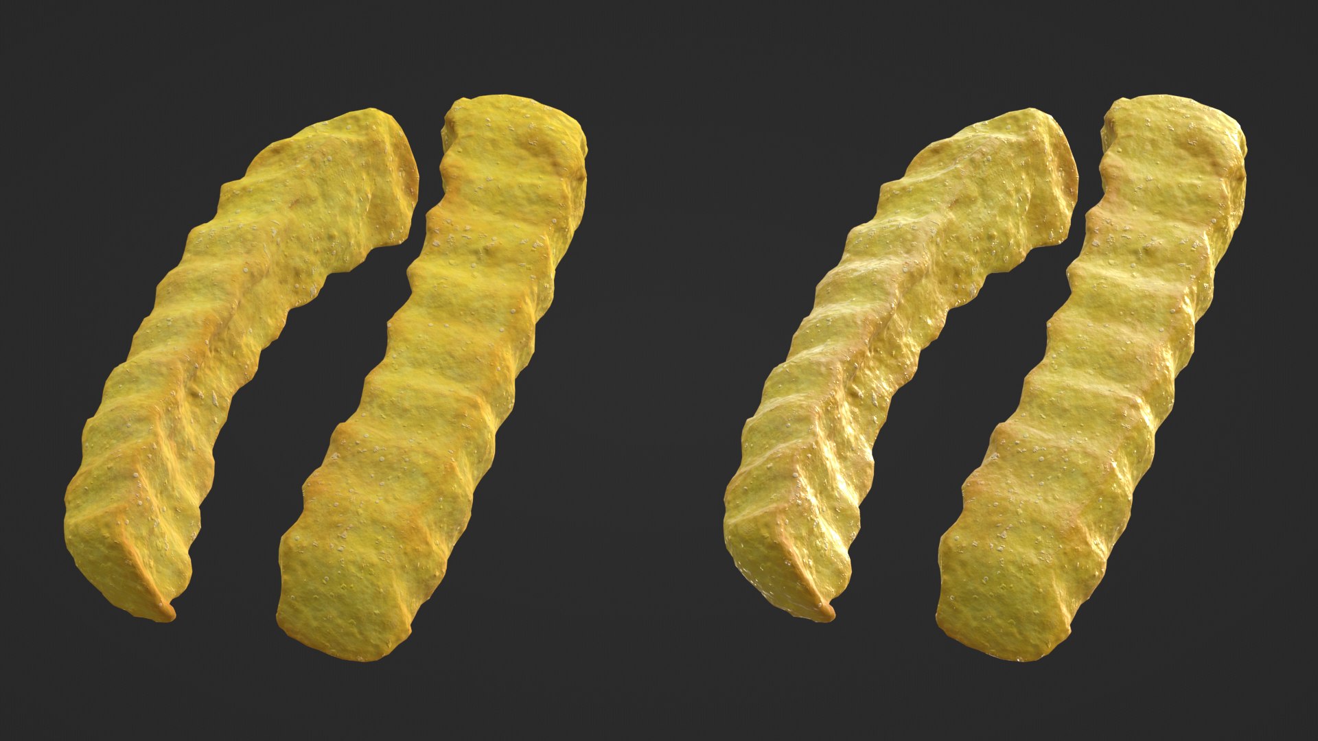 Crinkle Cut Fries 3D model https://p.turbosquid.com/ts-thumb/sU/jH4MmZ/Y8/crinklefries01_d00014/png/1776541945/1920x1080/fit_q87/a5a44b314ff9fe5df6b9e1dd8d5c35107400389d/crinklefries01_d00014.jpg