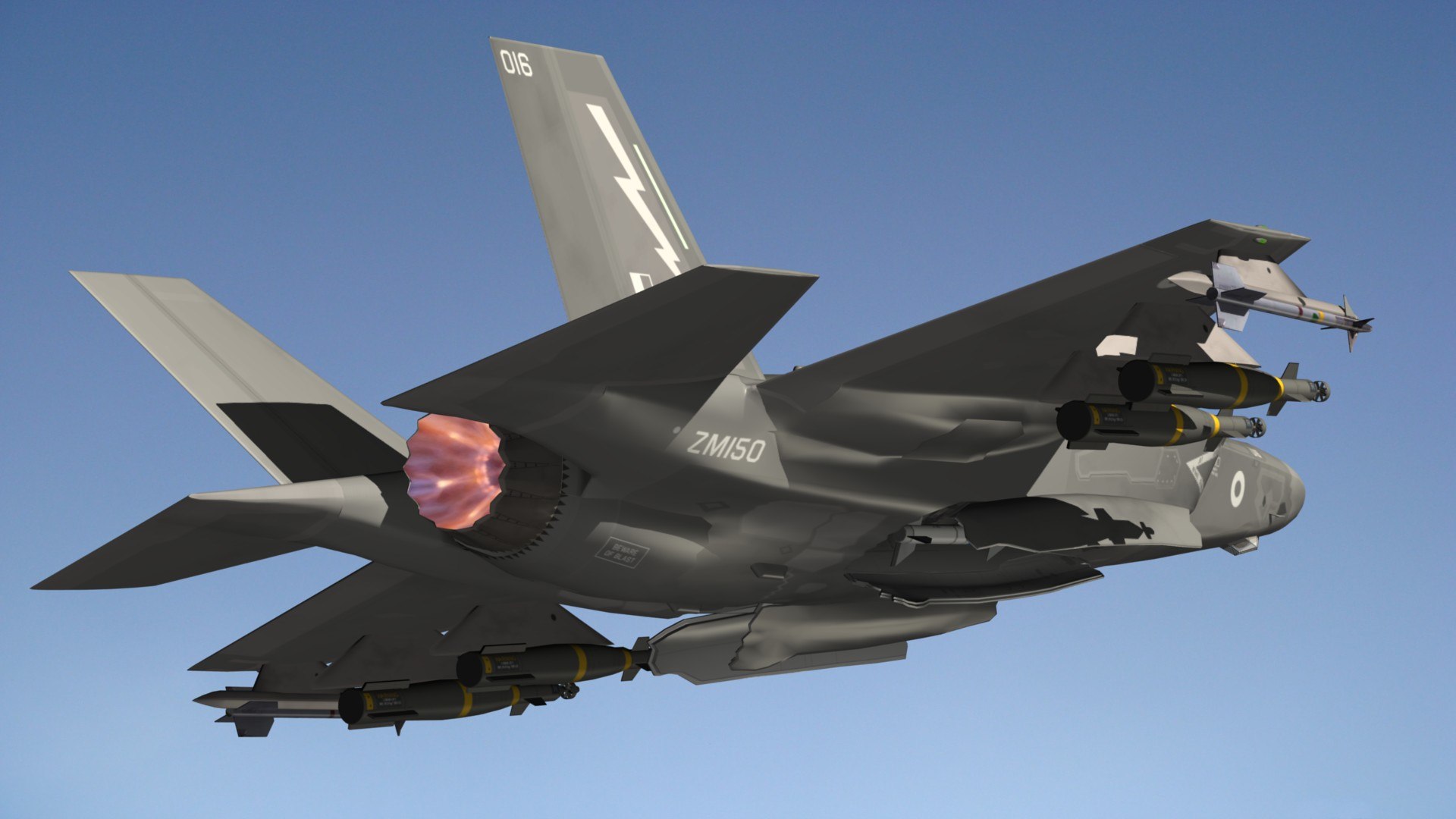 3D Lockheed Martin F-35B RAF https://p.turbosquid.com/ts-thumb/sU/ntOlTN/1V/f35brafpr8/jpg/1664894256/1920x1080/fit_q87/464329ca8a014eb3c61b3e24b0eb8f8b38aeac0b/f35brafpr8.jpg